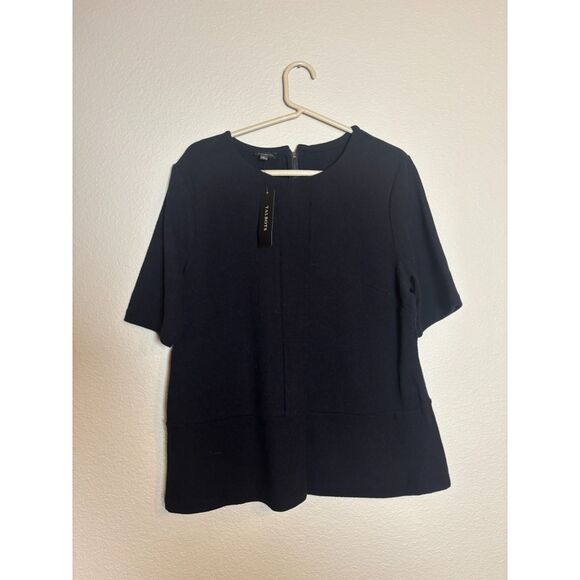 Talbots new with tags women's blouse size L black - Picture 1 of 5